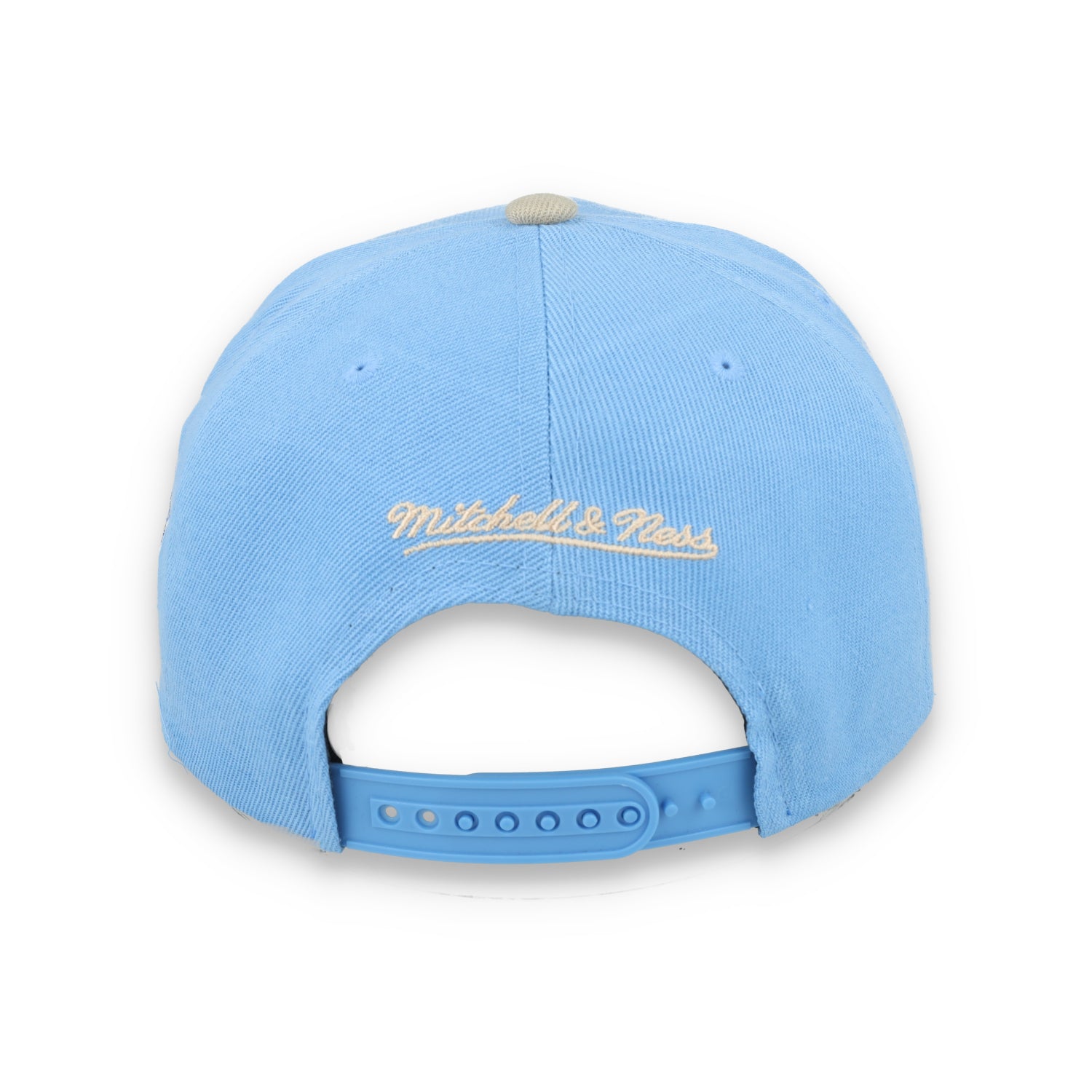 Mitchell & Ness San Francisco Giants 2012 World Series Side Patch Pro Pitch Snapback Hat-Light Blue/Beige