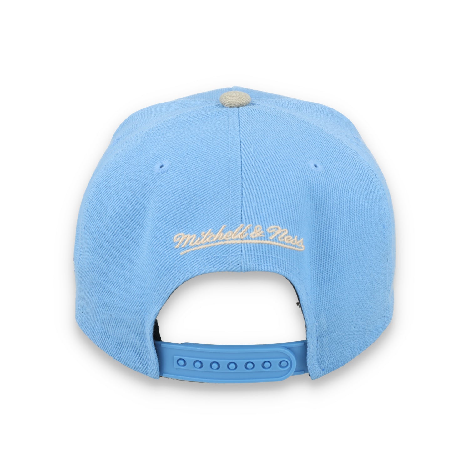 Mitchell & Ness Chicago White Sox 2005 Pro Pitch Snapback Hat-Light Blue/Beige