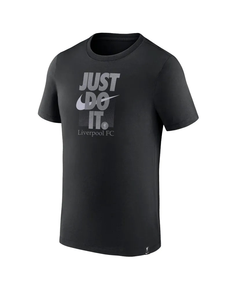 Nike Liverpool FC Just Do It T-Shirt-Black