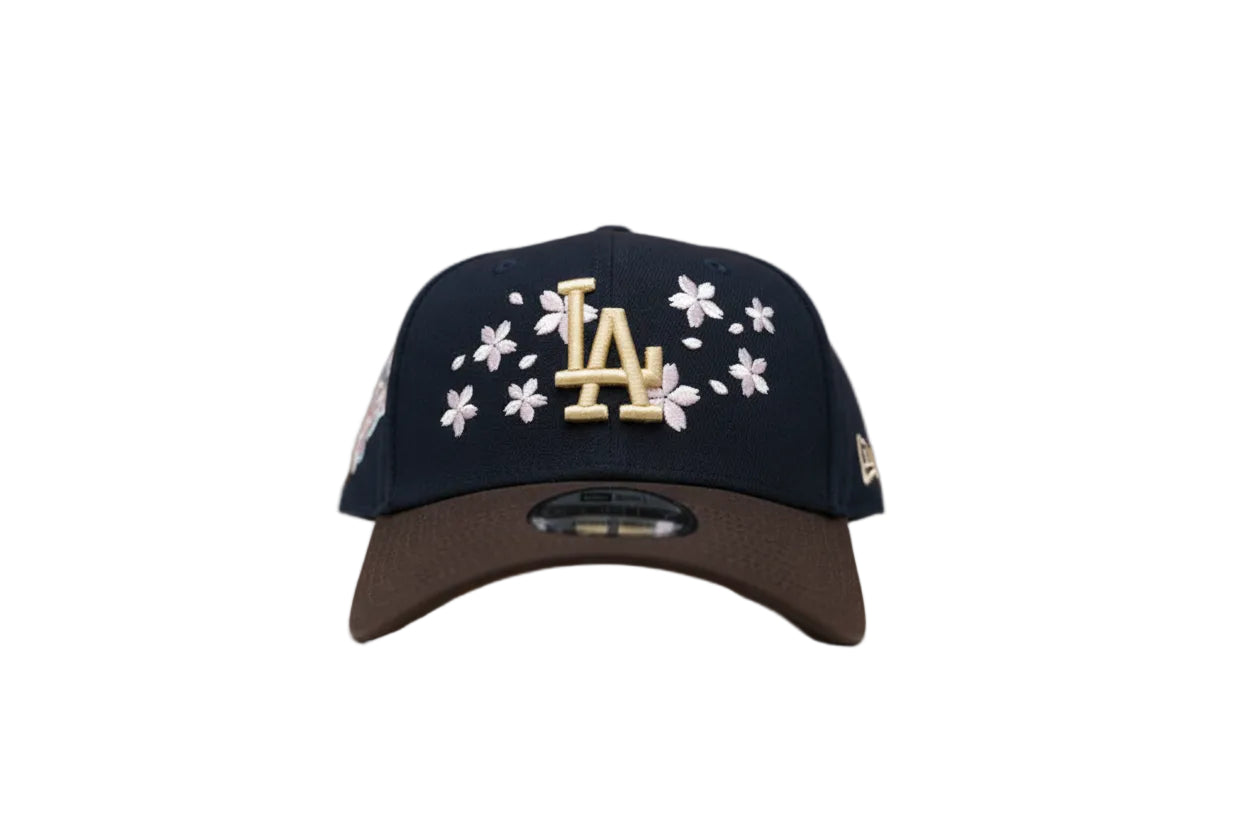 New Era Los Angeles Dodgers 'Cherry Blossoms' 1988 side patch a frame pink UV