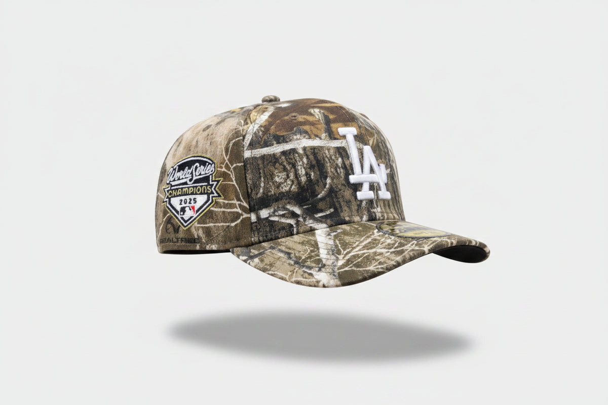 New Era Los Angeles Dodgers Real Tree A frame 2025 World Series Patch