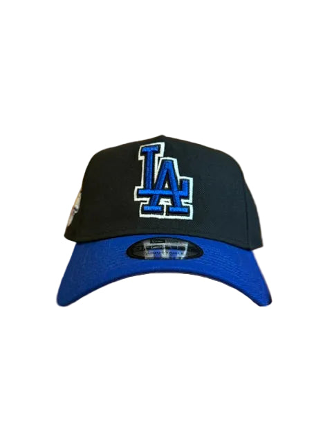 New Era Los Angeles Dodgera Black/Blue Back2back champs patch A-Frame