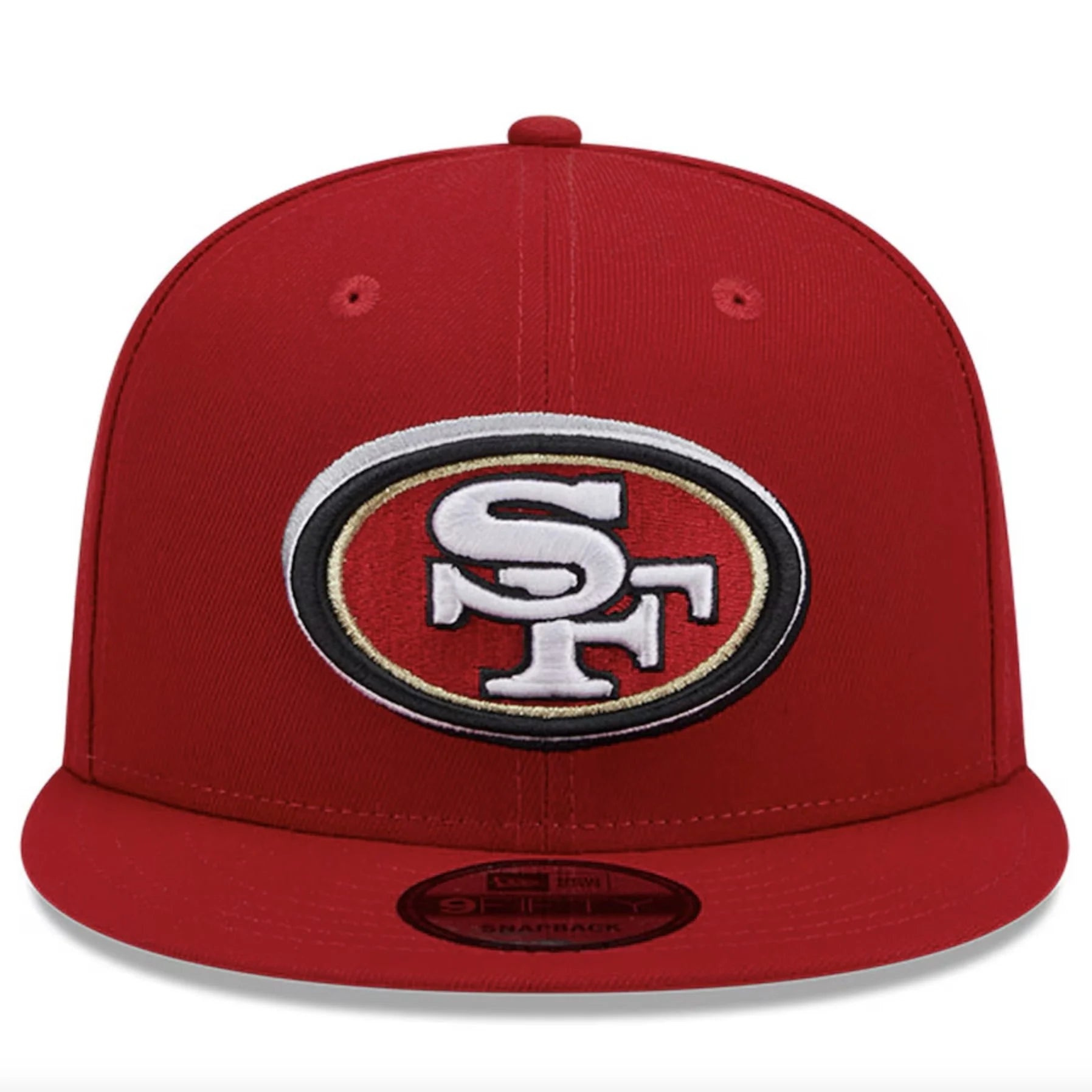 New Era San Francisco 49ERS 2024 Draft Team Color 9FIFTY Snapback-Red