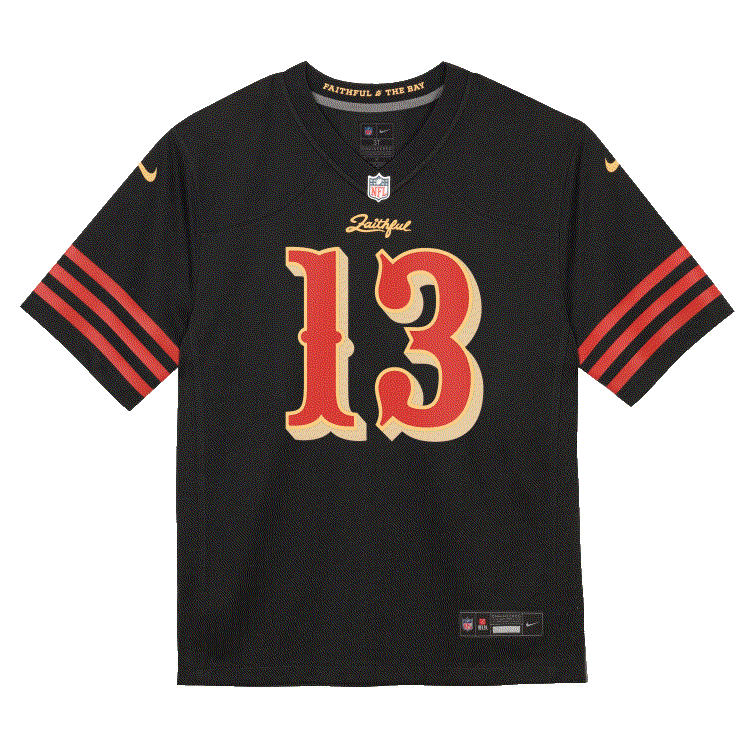 Nike Preschool San Francisco 49ers Brock Purdy Rivalry Game Jersey - Black