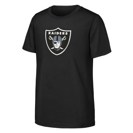 Youth Las Vegas Raiders Primary Logo T-Shirt - Black