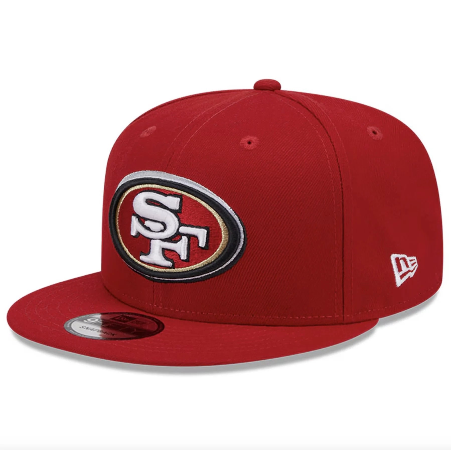New Era San Francisco 49ERS 2024 Draft Team Color 9FIFTY Snapback-Red