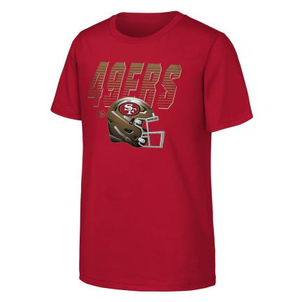 San Francisco 49ers Youth Head First Helmet T-Shirt