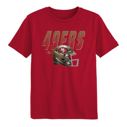 San Francisco 49ers Toddlers Head First Helmet T-Shirt