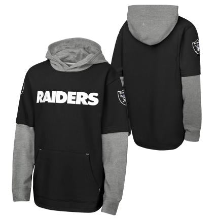 Youth Las Vegas Raiders BOMB MIXED MEDIA  Fleece Hoodie