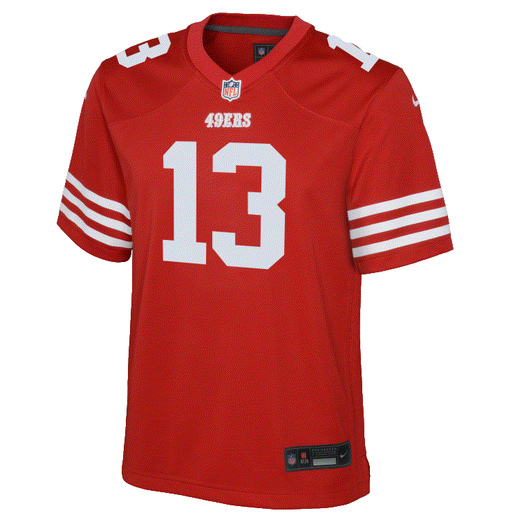 Nike Youth San Francisco 49ers Brock Purdy Game Jersey - RED