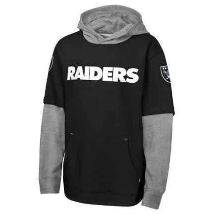 Youth Las Vegas Raiders BOMB MIXED MEDIA  Fleece Hoodie