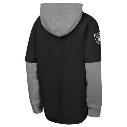 Youth Las Vegas Raiders BOMB MIXED MEDIA  Fleece Hoodie