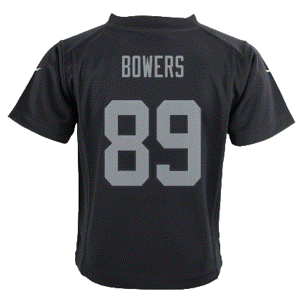 Nike Preschool Las Vegas Raiders Brock Bowers Game Jersey - Black