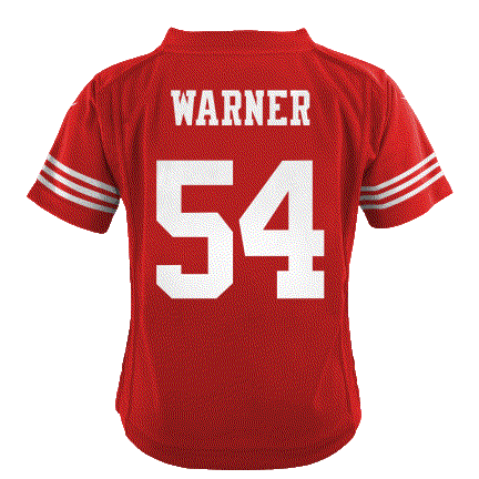 Infant Nike Fred Warner Scarlet San Francisco 49ers Game Jersey