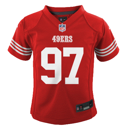 Nike Preschool San Francisco 49ers Nick Bosa Game Jersey - Scarlet