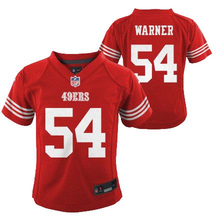 Infant Nike Fred Warner Scarlet San Francisco 49ers Game Jersey