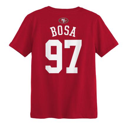 Nike San Francisco 49ers Toddler #97 Nick Bosa T-Shirt