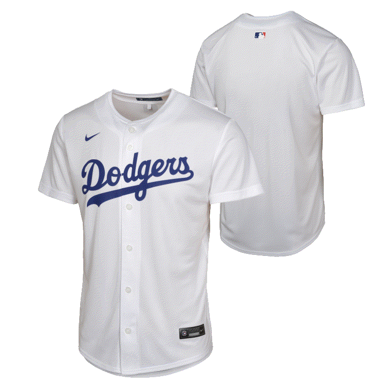 Nike Youth Los Angeles Dodgers Home Jersey-White