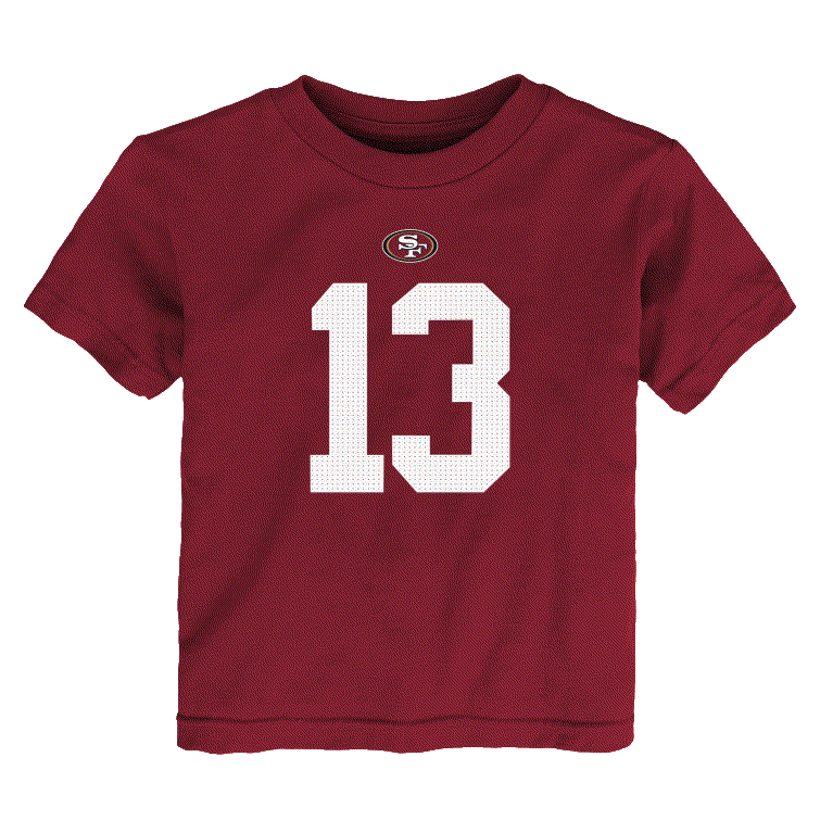 Nike San Francisco 49ers Toddler #13 Brock Purdy T-Shirt