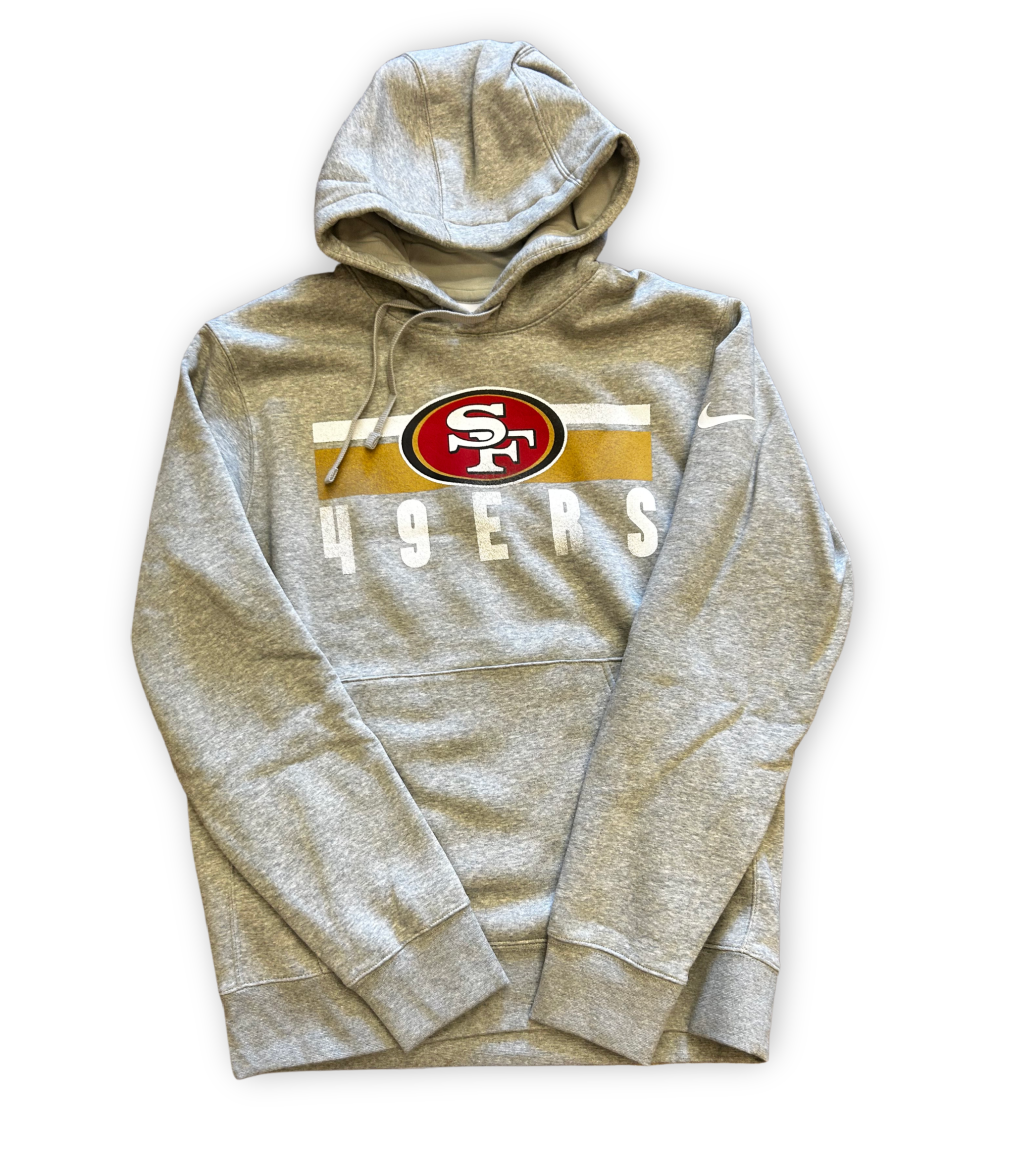 Nike Men's San Francisco 49ERS Hoodie - Grey