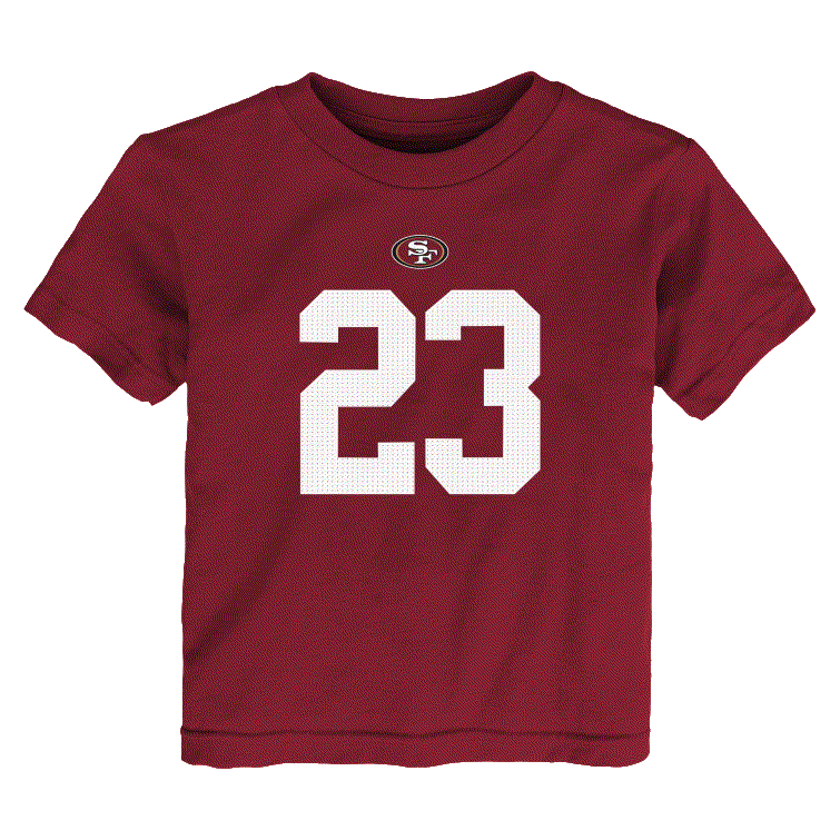 Nike San Francisco 49ers Toddler #23 Christian Mccaffrey T-Shirt