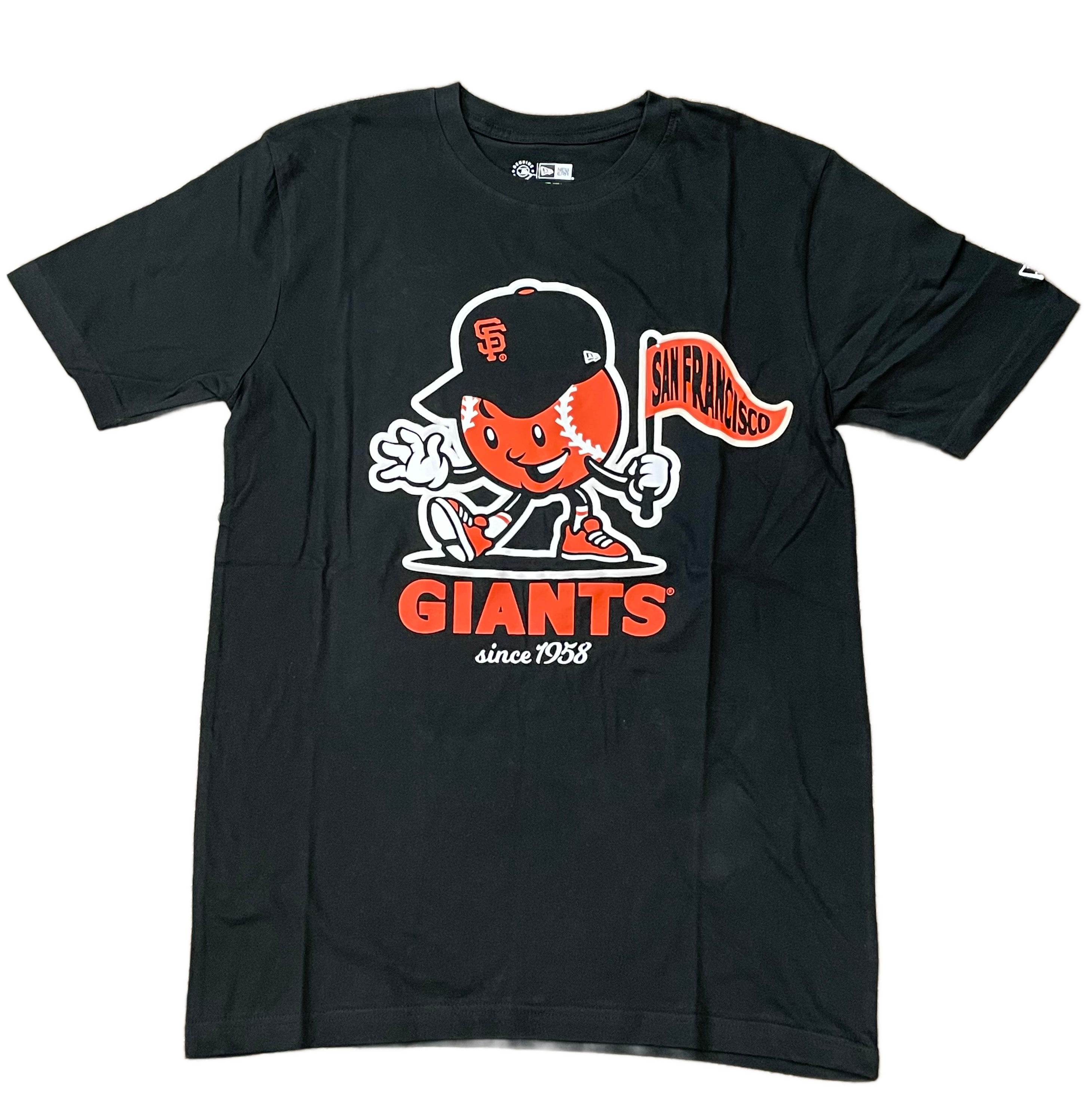 New Era San Francisco Giants T-Shirts-Black