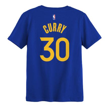 NBA Preschool Golden State Warriors "Stephen Curry" Primary Logo Short Sleeve T-Shirt