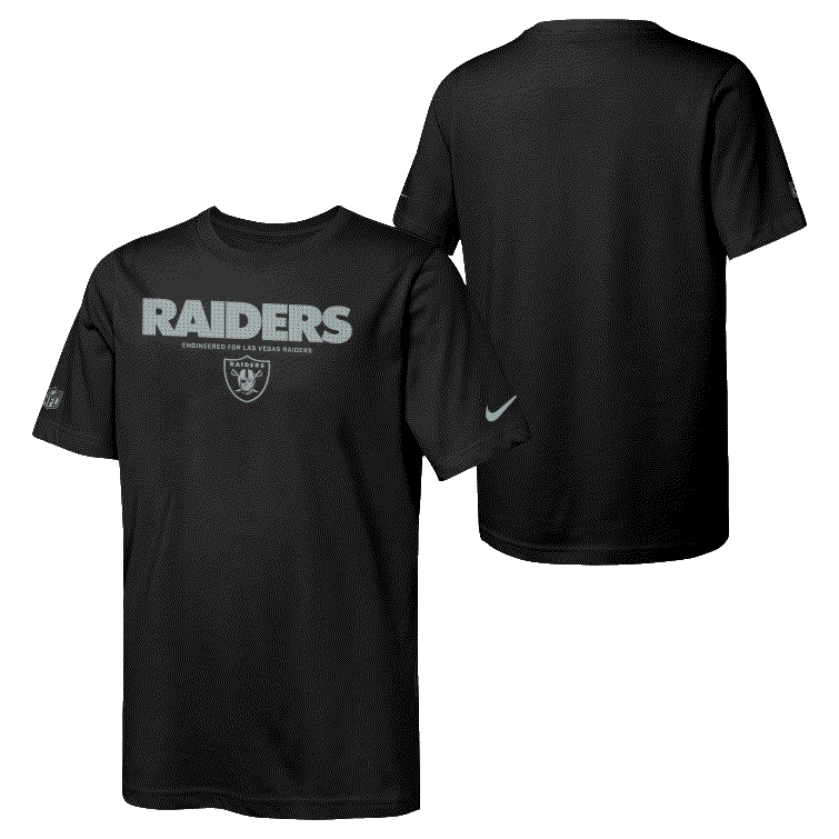 Las Vegas Raiders Youth Issue Crew T-Shirt
