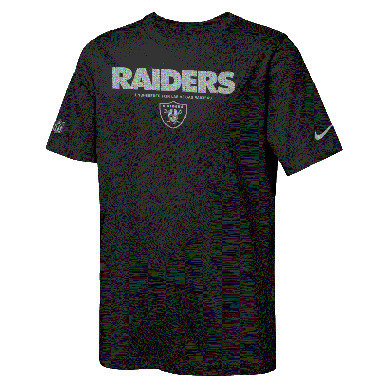 Las Vegas Raiders Youth Issue Crew T-Shirt
