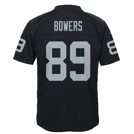 Nike Youth Las Vegas Raiders Brock Bowers #89 Game Jersey - Black