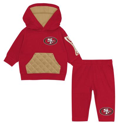 San Francisco 49ers Toddler Drive Stopper 2pc Fleece Set
