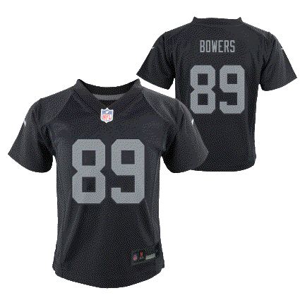Nike Preschool Las Vegas Raiders Brock Bowers Game Jersey - Black