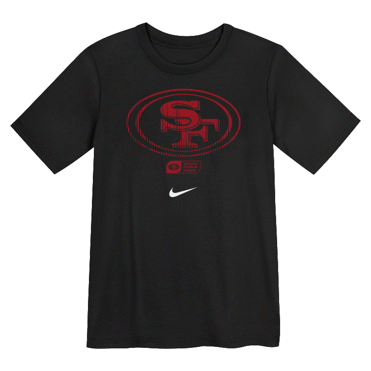 Nike Youth San Francisco 49ers Faded Essential  T-shirt