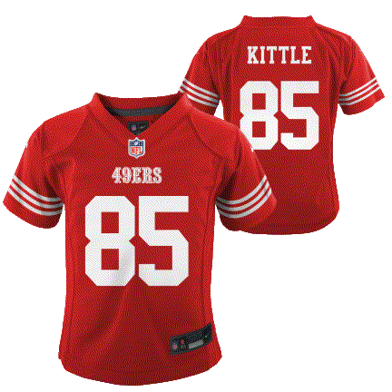 Infant Nike George Kittle Scarlet San Francisco 49ers Game Jersey