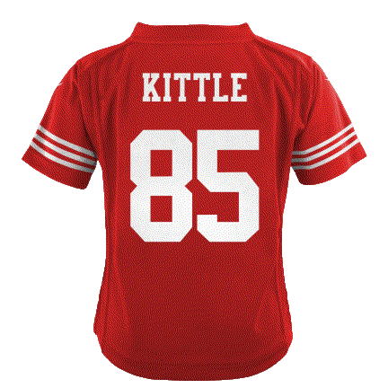 Infant Nike George Kittle Scarlet San Francisco 49ers Game Jersey