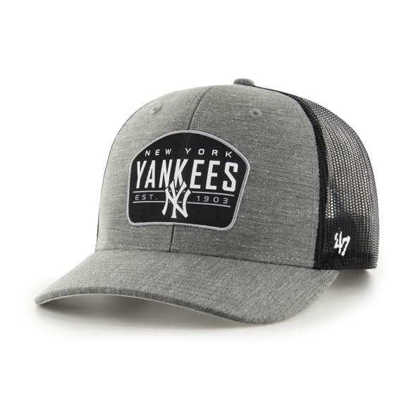 '47 Brand New York Yankee Slate Trucker Adjustable Snapback