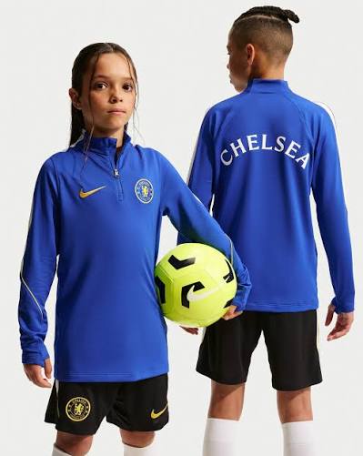 Nike Youth Chelsea Training Jersey Dri-FIT Soccer Knit Drill Top