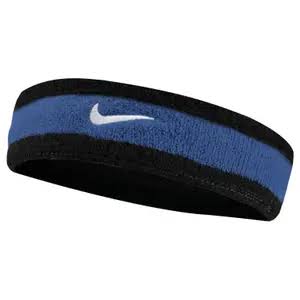 Nike Swoosh Headband-Black/Blue