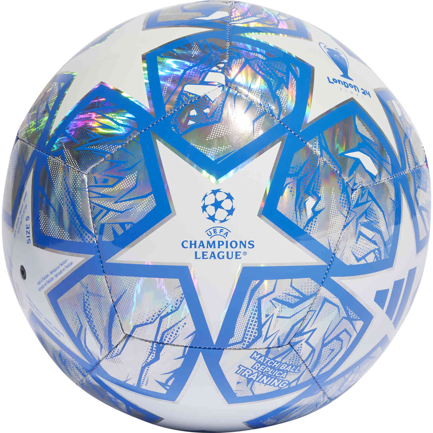 Adidas UEFA Champions League Hologram Foil Soccer Ball