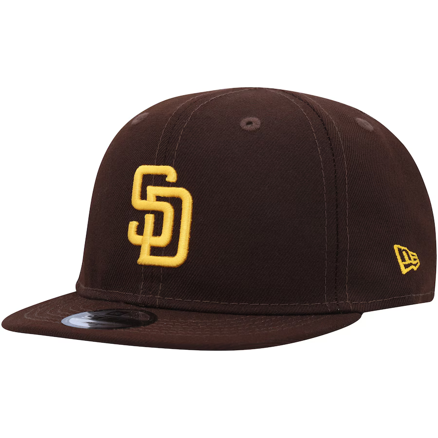 New Era San Diego Padres Infant My First 9FIFTY Adjustable Hat -Brown
