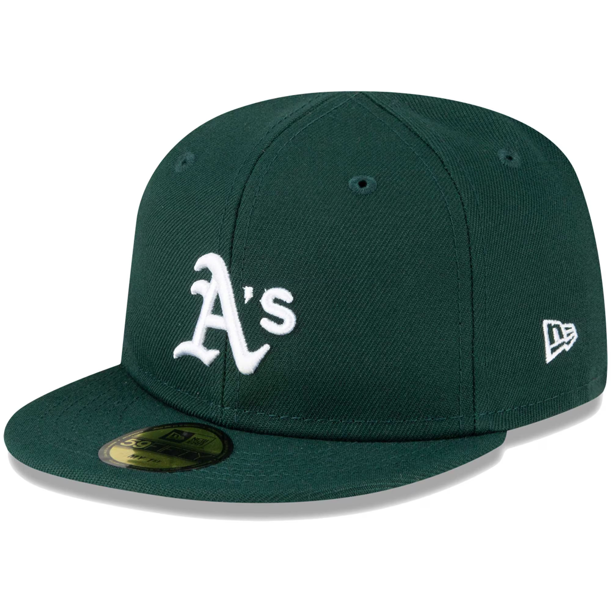 New Era Infant Oakland Athletics My First 59FIFTY Fitted Hat-Green