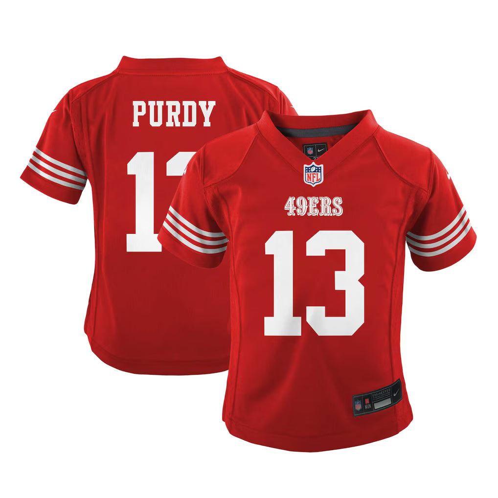 Infant Nike Brock Purdy Scarlet San Francisco 49ers Game Jersey