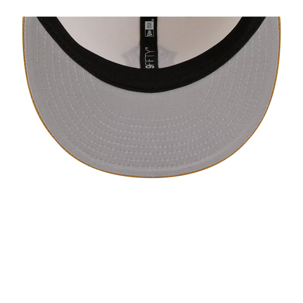 New Era New York Yankees 2-Tone 9FIFTY Snapback Hat-Beige/Bronze