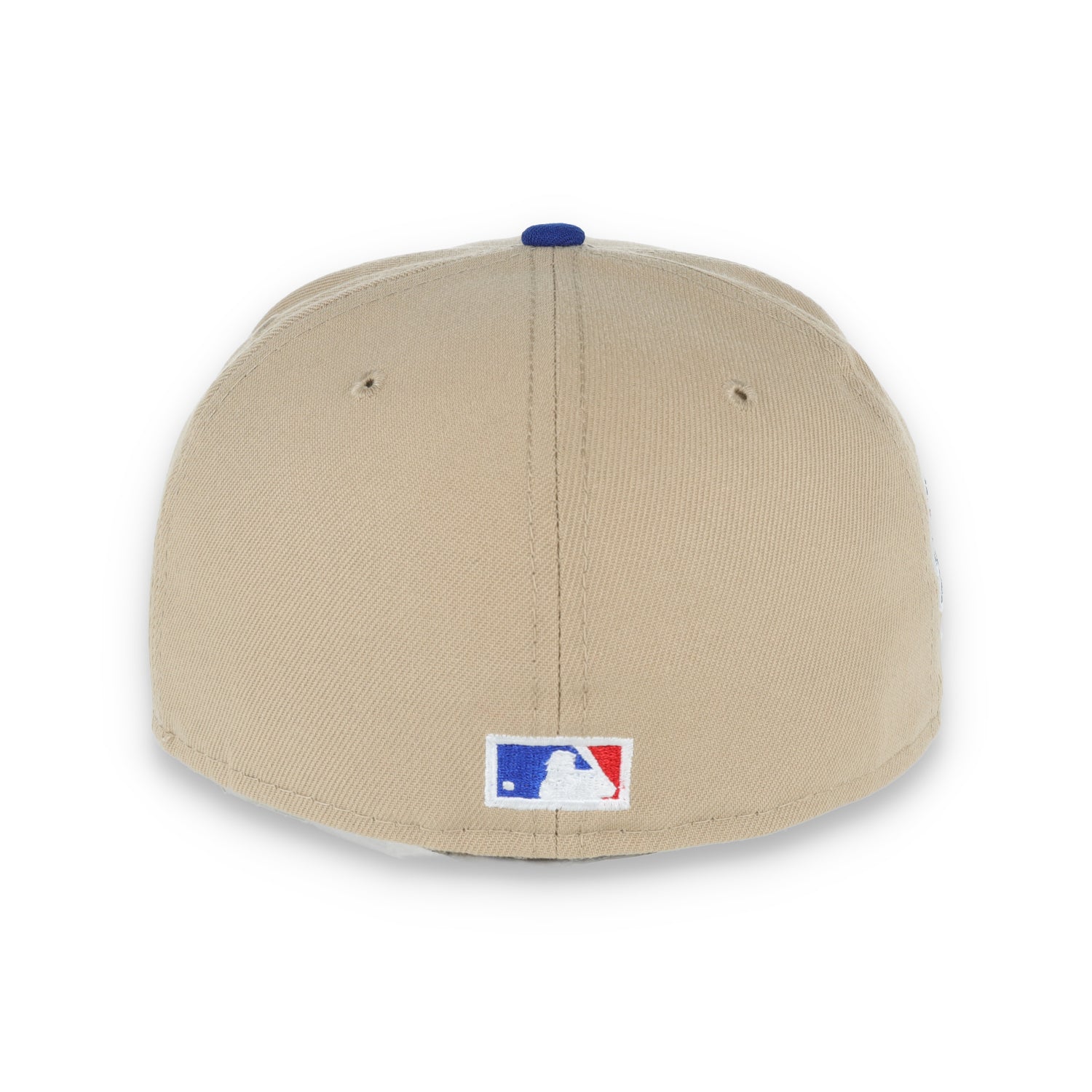 New Era Los Angeles Dodgers 100th Anniversary Side Patch 59FIFTY Fitted Khaki Hat