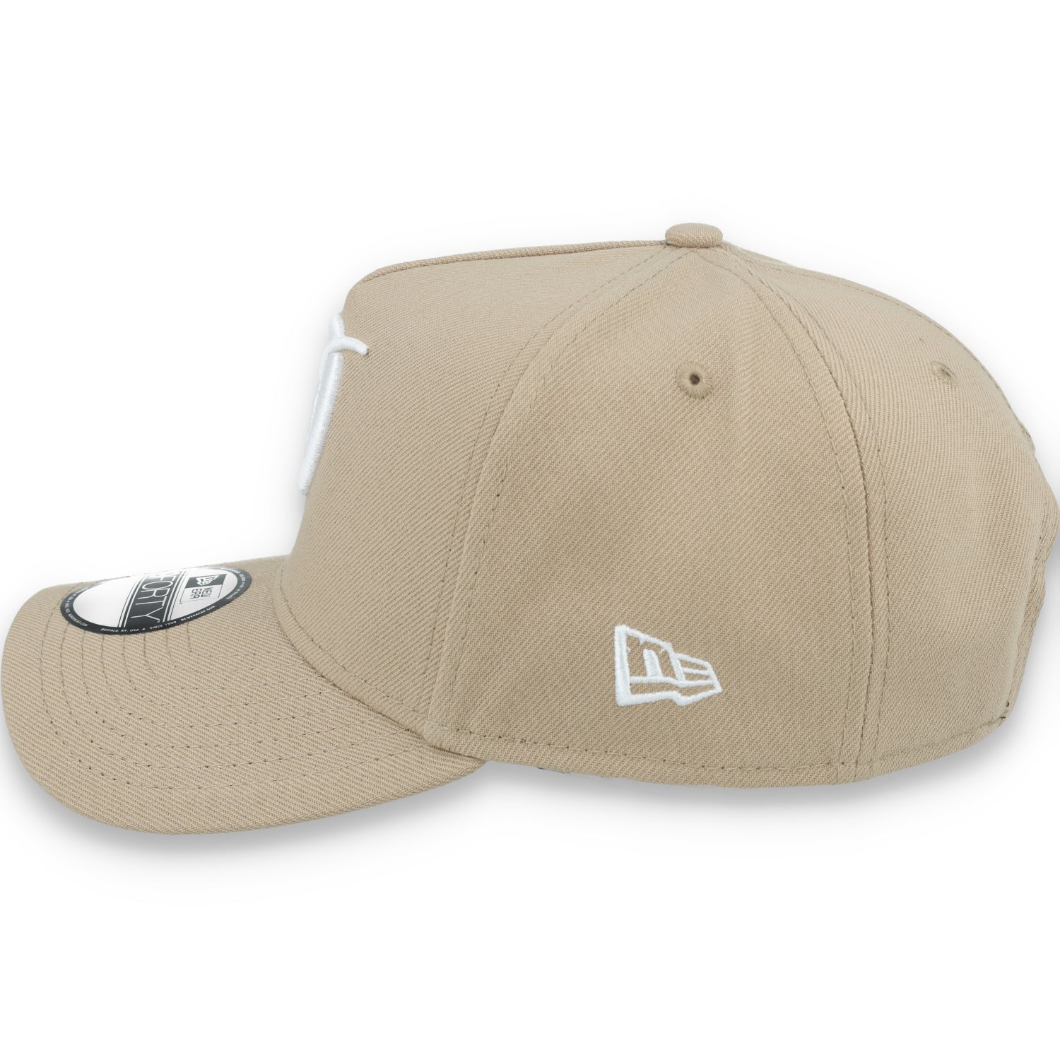 New Era Los Angeles Dodgers A Frame 9FORTY Adjustable Hat-Beige