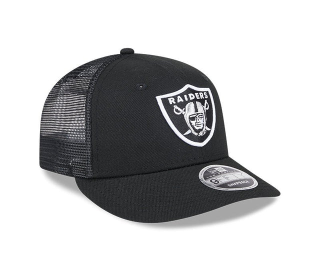 New Era Las Vegas Raiders Low Profile 9FIFTY Snapback Trucker Hat