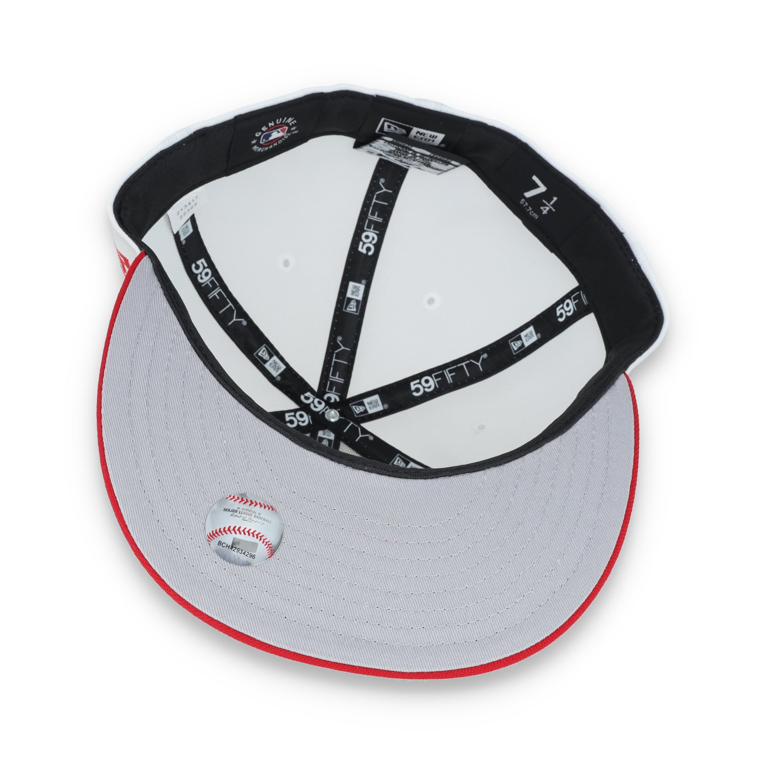New Era Los Angeles Angels State View E1 59FIFTY-White/Red