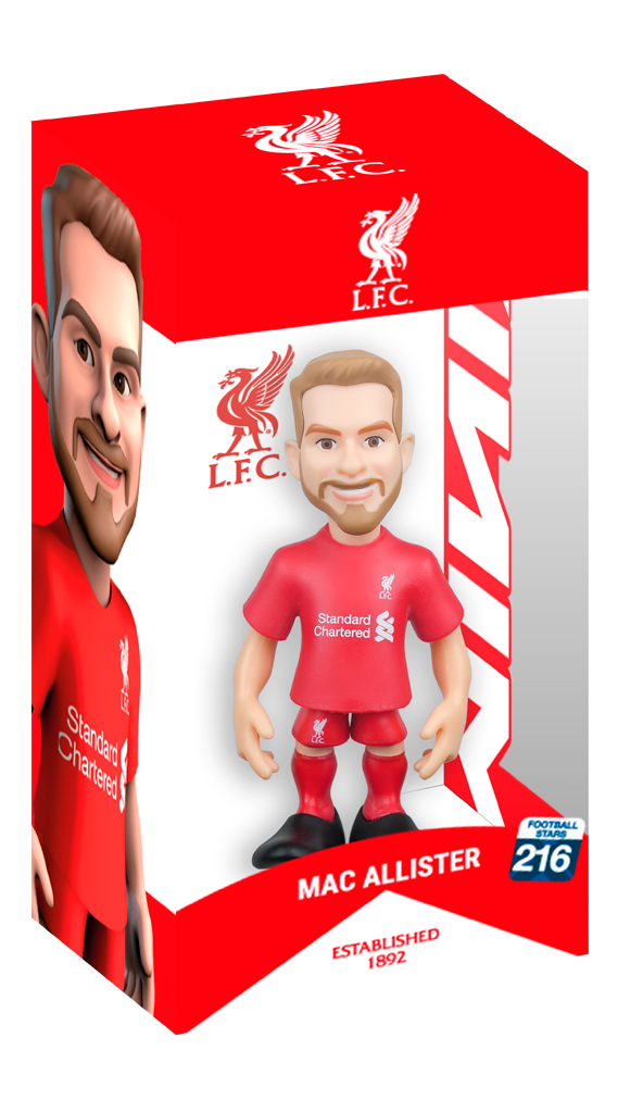 Minix Liverpool 12CM "Mac Allister" Collectible Figure