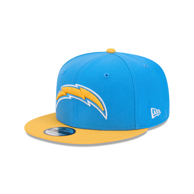 New Era Men's Los Angeles Chargers 9FIFTY Snapback Hat-Blue/Yellow