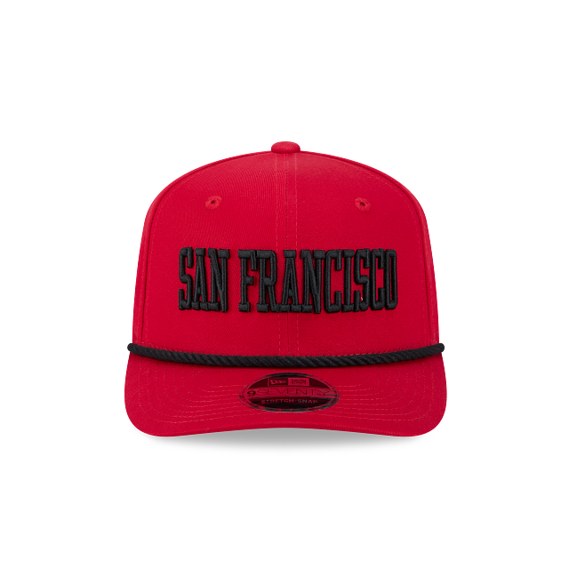 New Era San Francisco 49ers Wordmark 9SEVENTY Adjustable Cap